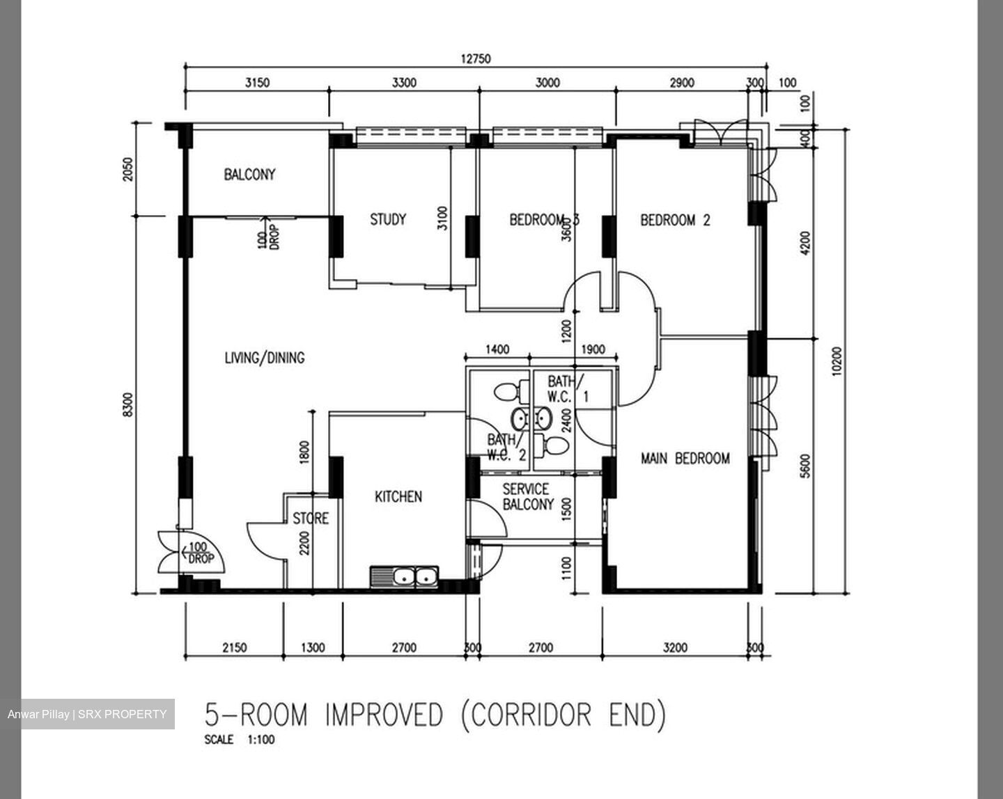 Blk 370 Woodlands Avenue 1 (Woodlands), HDB 5 Rooms #585316841